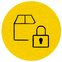 secure parcel icon