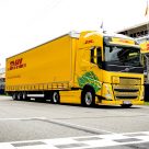 2023: DHL launches fleet of biofuel-powered trucks to deliver the European Leg.