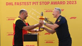 2023: DHL Fastest Pit Stop Award given to Red Bull for the most consecutive trophies (6)