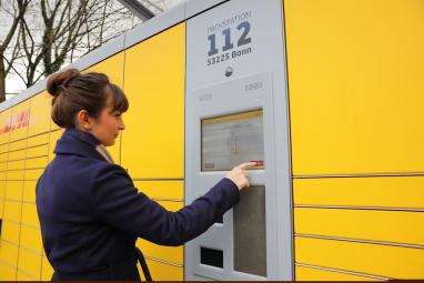 Parcel Locker in Bonn, Germany