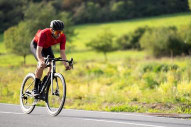 Man on bike