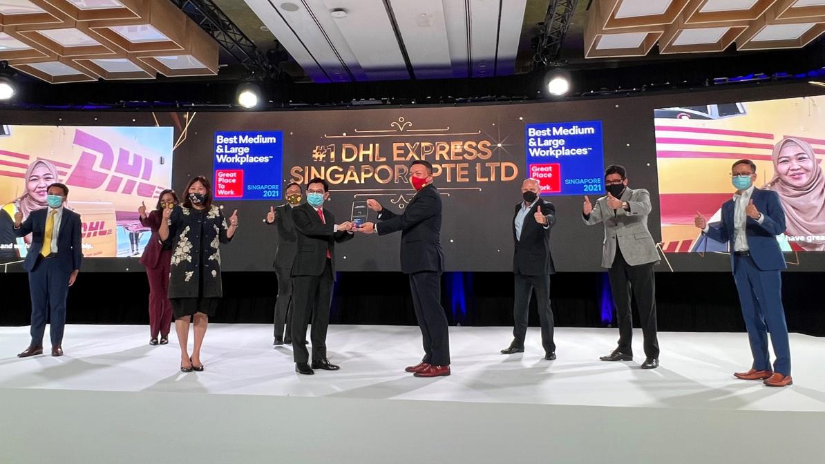 DHL Express Named #1 Best Workplace in Singapore - DHL - Singapore