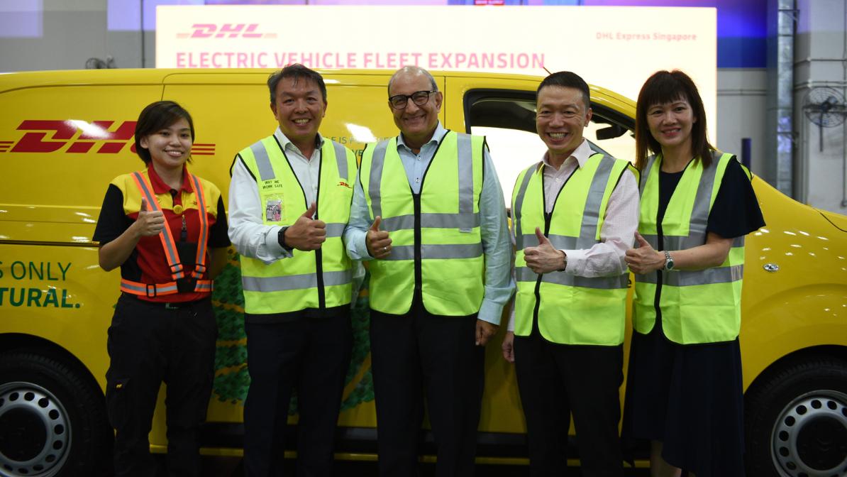 DHL Express Singapore Spearheads Sustainable Logistics With 80 ...