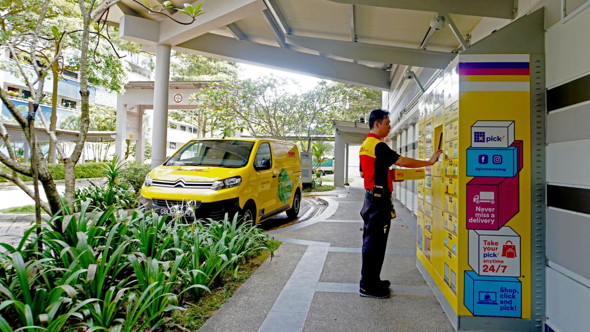 DHL Express Triples Service Point Network In Singapore In New ...