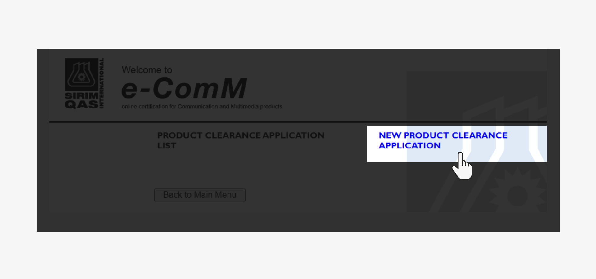 New Product Clearance Application-SIRIM Approval Guide