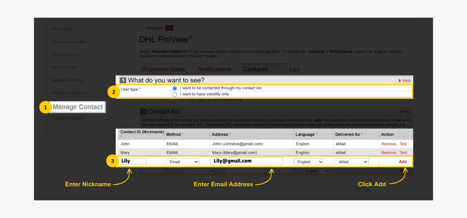 Step by Step Guide: Automate Shipment Notifications