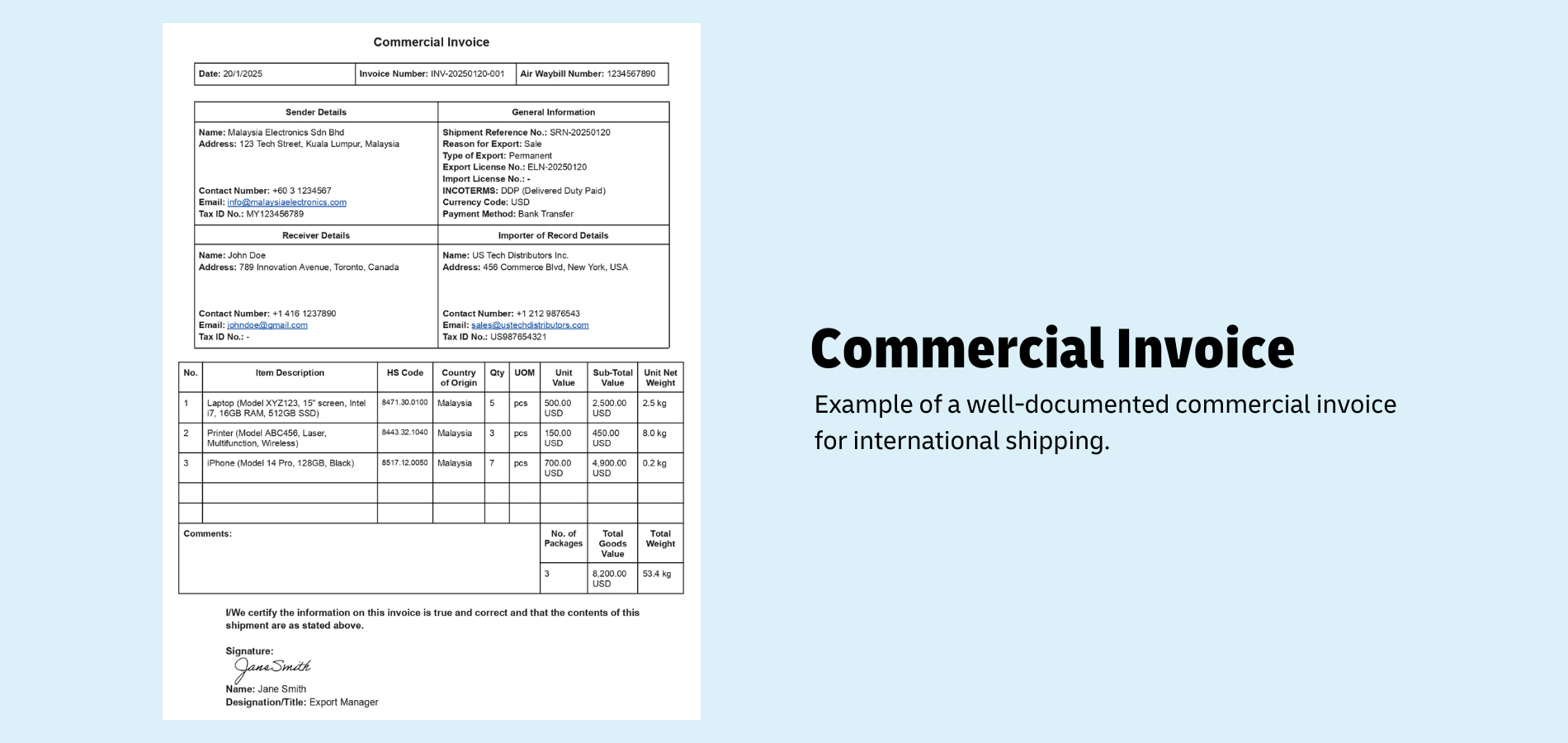 1900x900-Commercial Invoice - Commercial Invoice-Complete Example