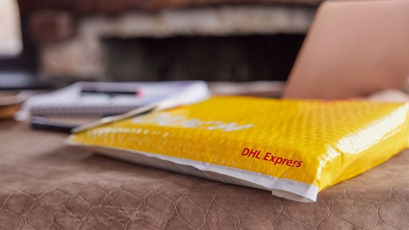 DHL Express covers over 220 countries and territories worldwide