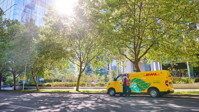 DHL Express electric vehicles to minimize environmental impact