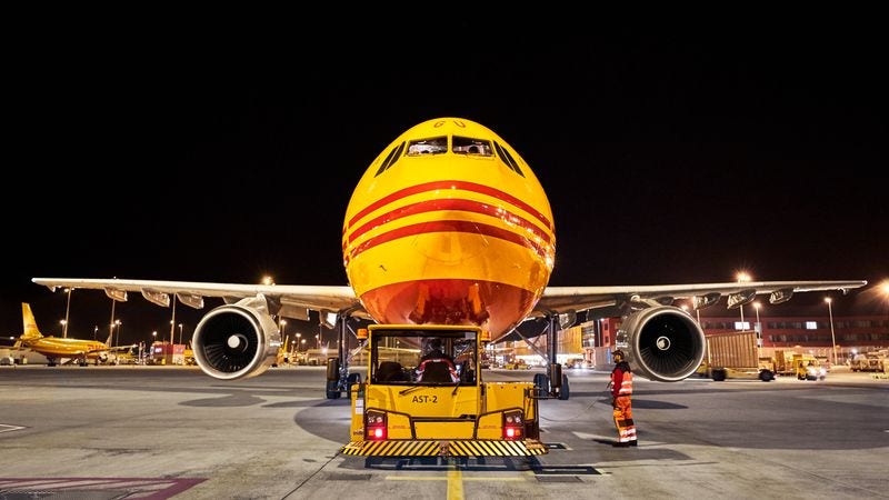 dhl air freight for exports from india