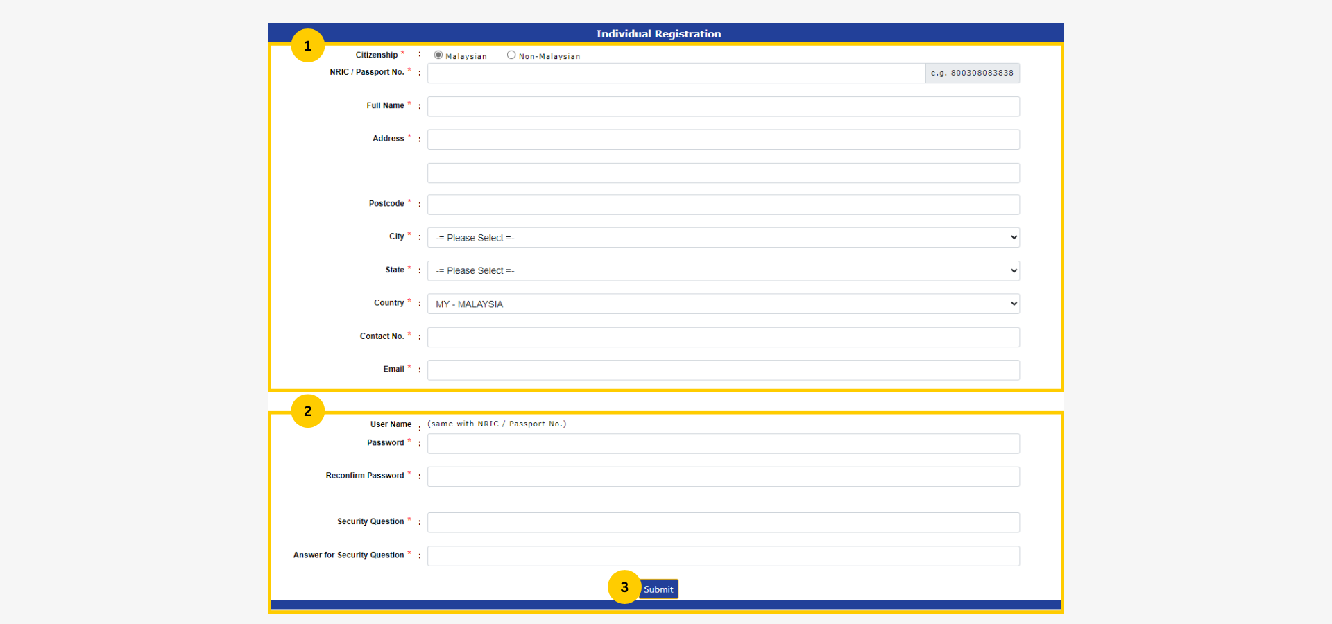 Shipment Receiver Details and Account Setup-SIRIM Approval Guide