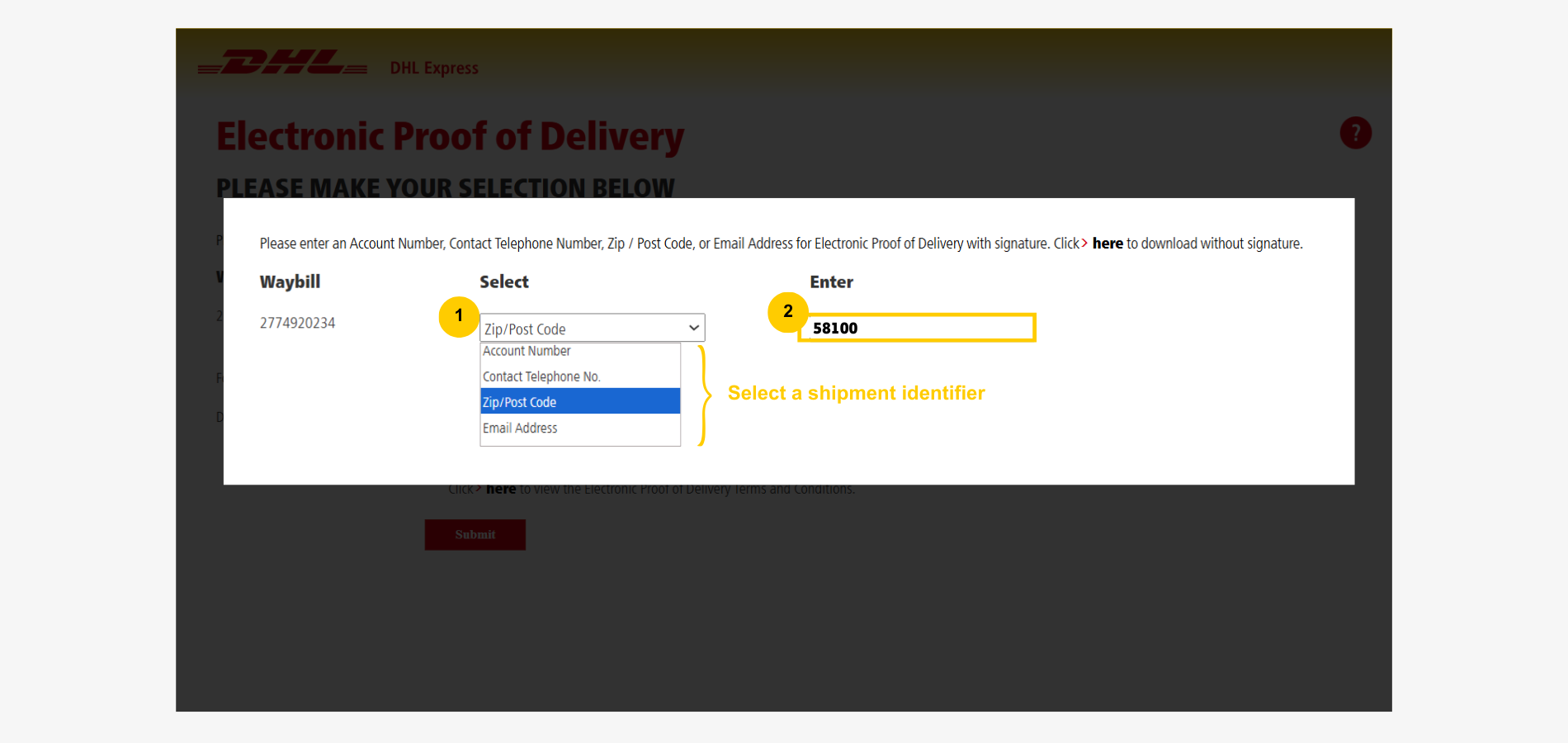 Get DHL Proof of Delivery Guide - DHL POD with Signature