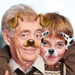 <p>With a few taps on the screen, their smiling faces suddenly sprout dog ears and a snout – a Snapchat filter. The boy clicks the shutter, and the image of the two candid canines becomes Grandpa&#39;s new background image on his home screen. Welcome to the reality of augmented reality. Even if the dog filter is just a fun gag, it’s one of the most recognizable and utilized applications of AR. We might not even actively acknowledge it as such; when we switch on a light, we don’t marvel at the perfect functionality of an electric circuit and a tungsten filament. The same goes for the augmented reality superimposed on our digital screen. Far from thinking to ourselves that we are utilizing innovative technology to enter a contrived world of augmented reality, we open our mouths to activate the dog tongue lap – LOL!</p>
