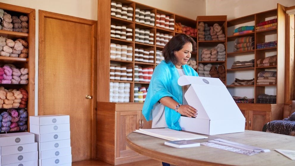 Bangladesh e-commerce business owner packing products