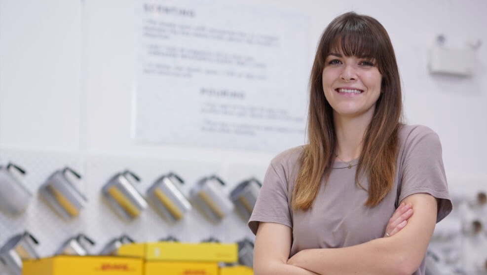 Holly Singer parle de la création d'une entreprise ayant un but précis.