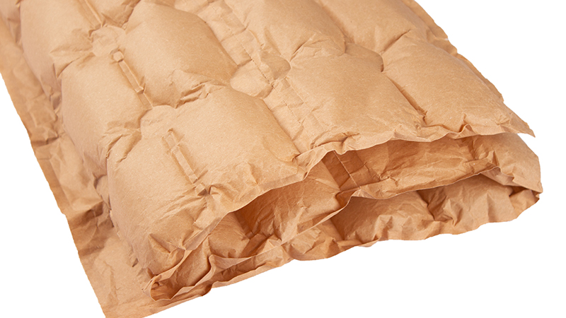 Air pillows made of recyled materials