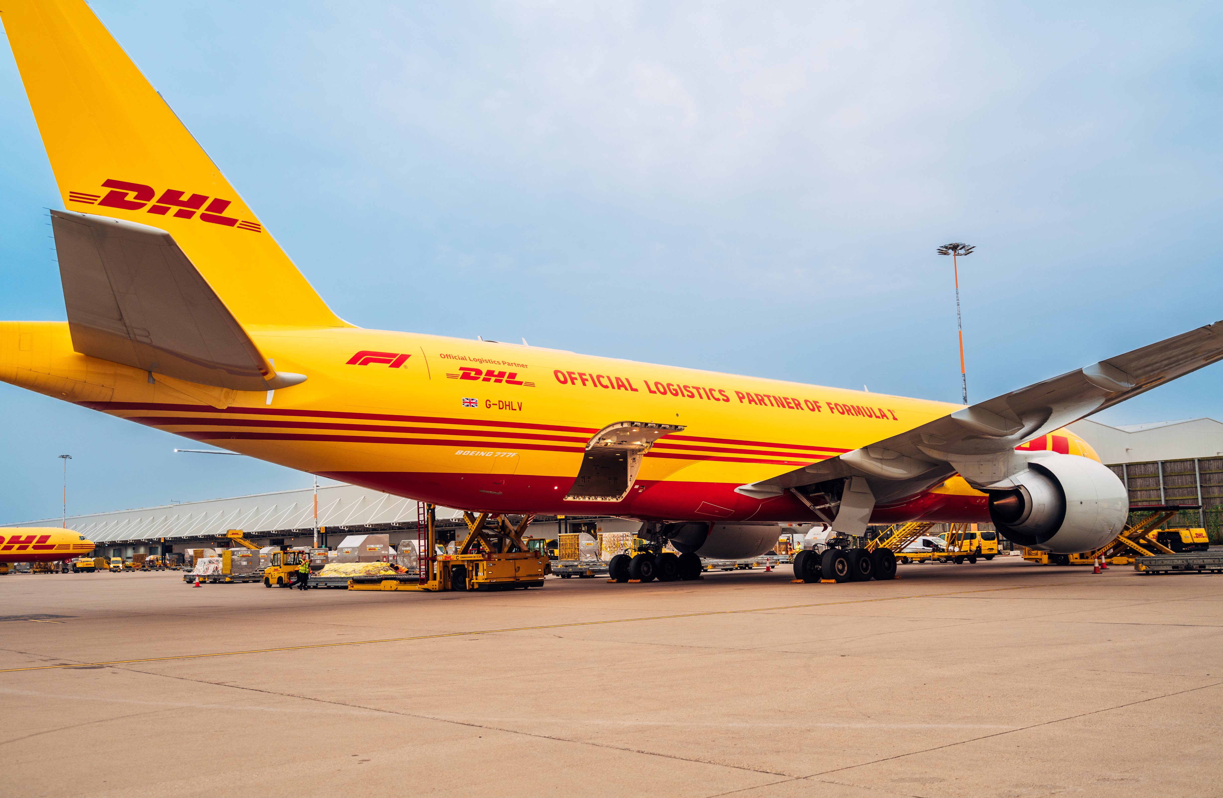 DHL and Formula 1® take flight with SAF