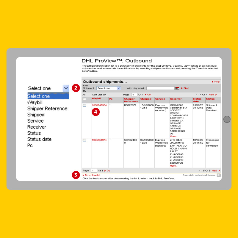 MyDHL+ Guide: How To Book And Track Shipment | DHL Singapore