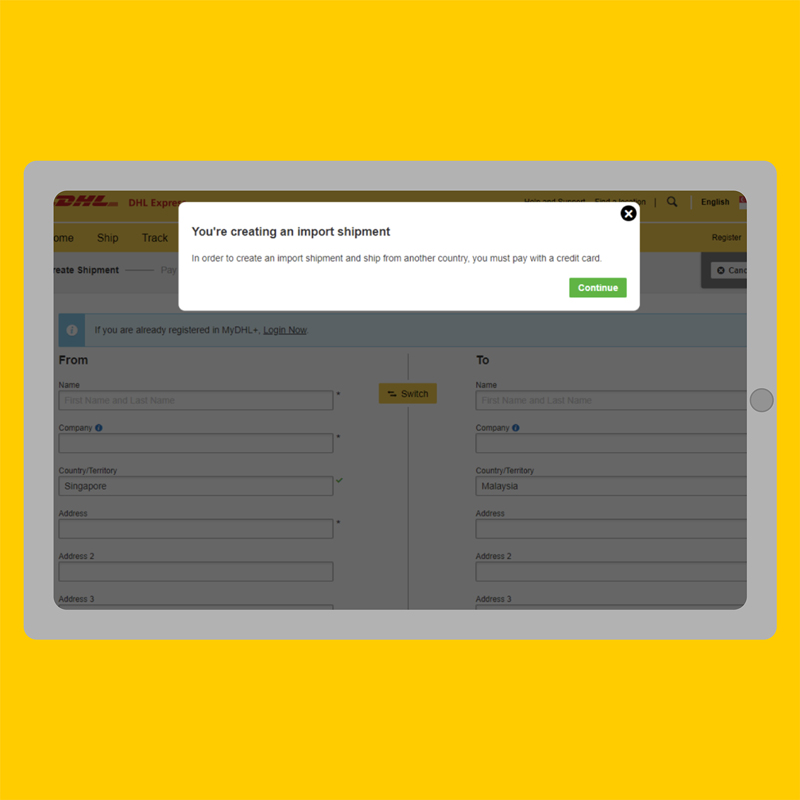 MyDHL+ Guide: How To Book And Track Shipment | DHL Singapore