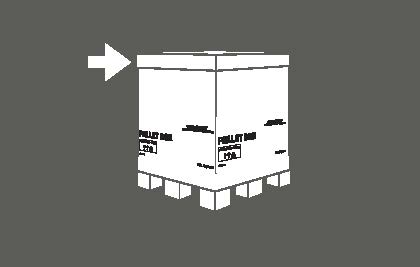 5. Use the cover once done packing into the base of the pallet