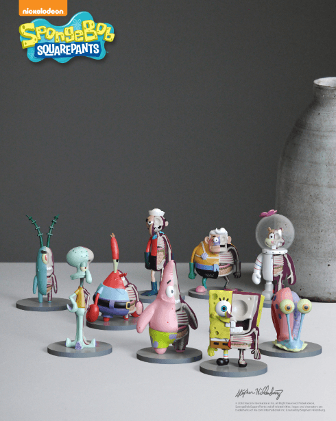 Mighty Jaxx_Spongebob collection