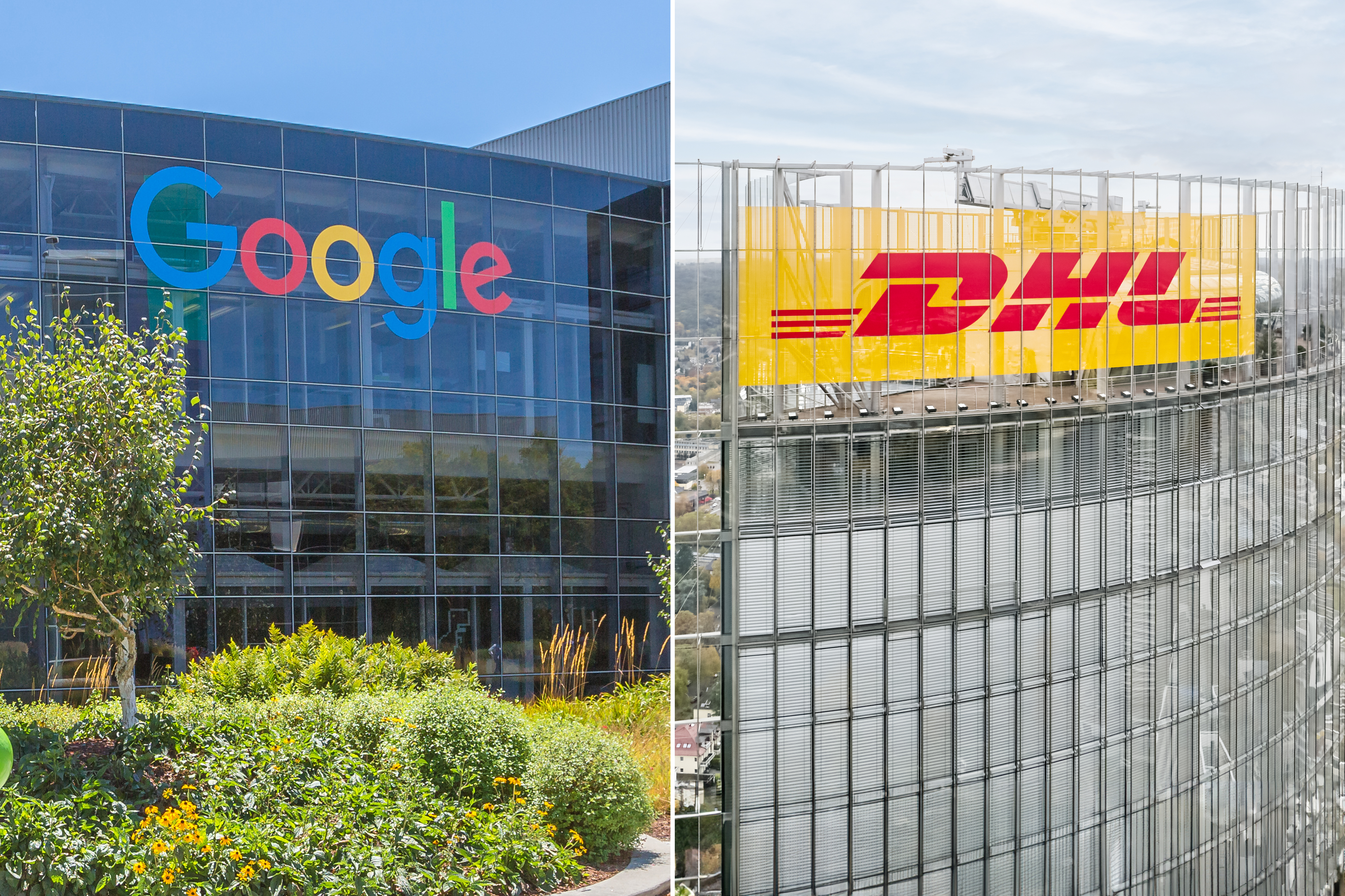 June 8, 2019 Mountain View / CA / USA - Google office building in the Company's campus in Silicon Valley; The "double o's" of the logo are decorated in rainbow colors in honor of LGBTQ Rights