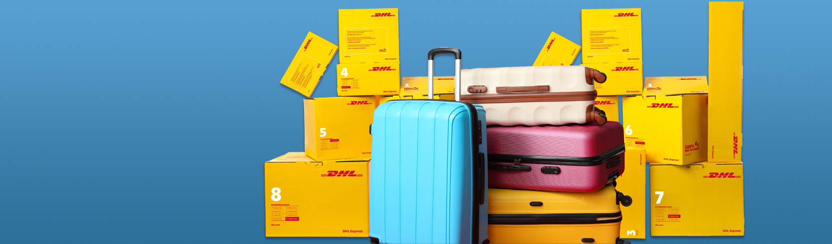 Easy and reliable way to ship your luggage Discover DHL DHL United States